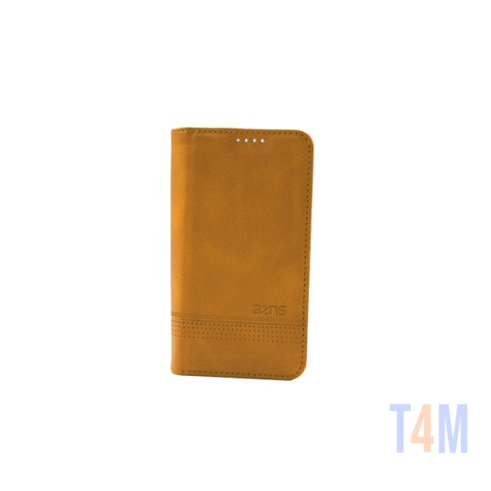 LEATHER FLIP COVER WITH INTERNAL POCKET FOR SAMSUNG GALAXY S22 ULTRA